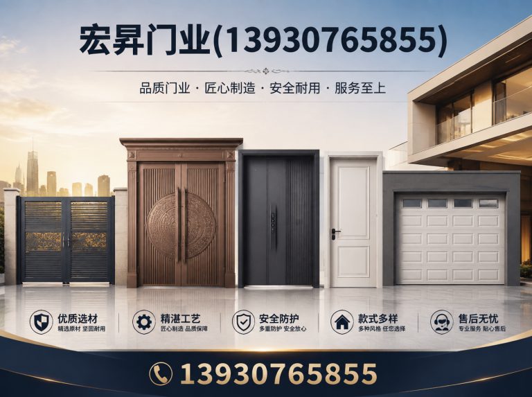 青县高端定制大门展示图